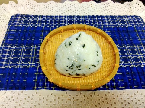 わかめの混ぜご飯おにぎりその2